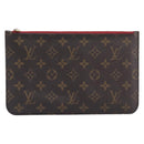 LOUIS VUITTON Monogram Neverfull MM Pouch LV Auth am13087-2