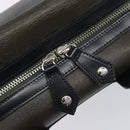 Vivienne Westwood Hand Bag Leather Green Silver Auth am13090A-20