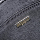 Saint Laurent Cassandra Logo Shoulder Bag Leather Black Gold Tone Auth am13091A-16