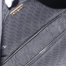 Saint Laurent Cassandra Logo Shoulder Bag Leather Black Gold Tone Auth am13091A-17