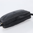Saint Laurent Cassandra Logo Shoulder Bag Leather Black Gold Tone Auth am13091A-6