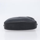 Saint Laurent Cassandra Logo Shoulder Bag Leather Black Gold Tone Auth am13091A-9
