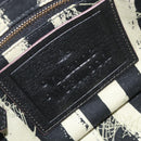 Vivienne Westwood Hand Bag Leather Black Gold Tone Auth am13092V-22