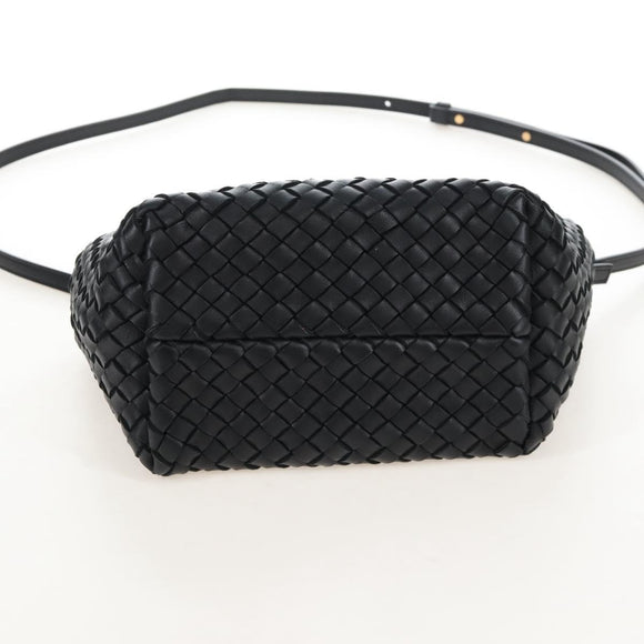 Bottega Veneta INTRECCIATO Mini Cabas Hand Bag Leather 2way Auth am13095SAM