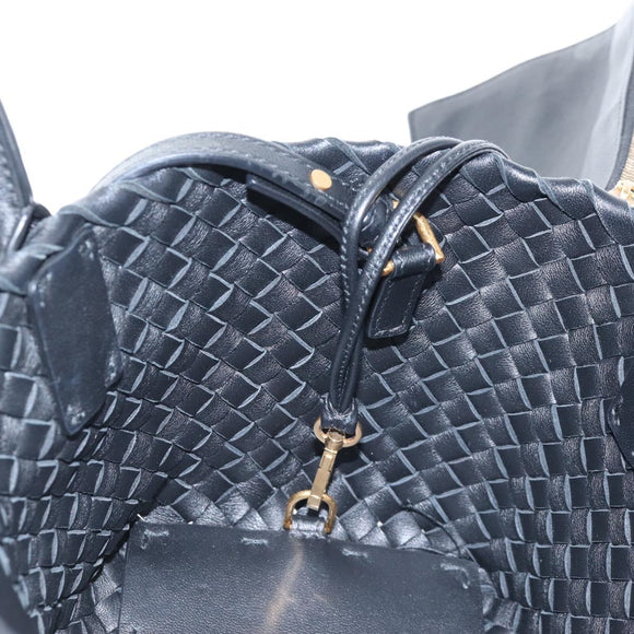 Bottega Veneta INTRECCIATO Mini Cabas Hand Bag Leather 2way Auth am13095SAM