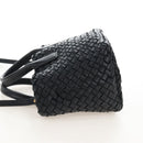 Bottega Veneta INTRECCIATO Mini Cabas Hand Bag Leather 2way Auth am13095SAM-4