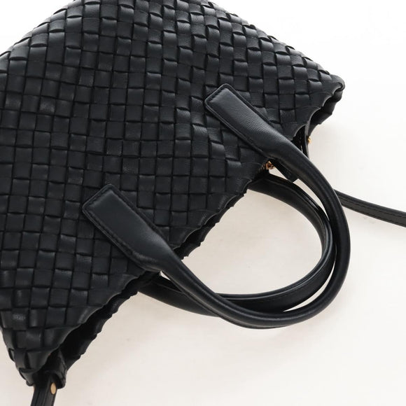 Bottega Veneta INTRECCIATO Mini Cabas Hand Bag Leather 2way Auth am13095SAM
