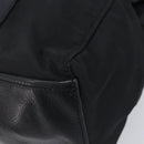 PRADA Shoulder Bag Nylon Black Silver Auth am13098A-10
