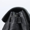 PRADA Shoulder Bag Nylon Black Silver Auth am13098A-15