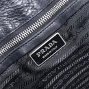 PRADA Shoulder Bag Nylon Black Silver Auth am13098A-19