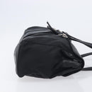 PRADA Shoulder Bag Nylon Black Silver Auth am13098A-4