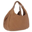 Bottega Veneta INTRECCIATO Campana Shoulder Bag Leather 125787 Auth am13103V-1