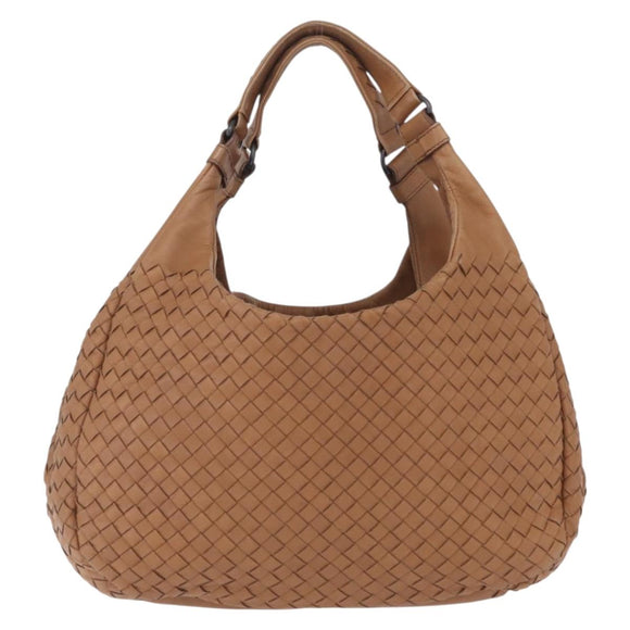 Bottega Veneta INTRECCIATO Campana Shoulder Bag Leather 125787 Auth am13103V