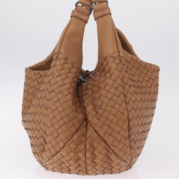 Bottega Veneta INTRECCIATO Campana Shoulder Bag Leather 125787 Auth am13103V
