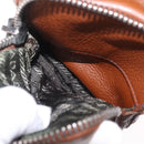 PRADA Hand Bag Leather Brown Silver Auth am13109SAV-26