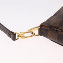 LOUIS VUITTON Damier Ebene Pochette Accessoires Pouch N41206 LV Auth am13111M-10