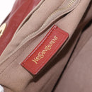 Saint Laurent Muse To Hand Bag Leather Brown Gold Tone 229680 Auth am13115A-18