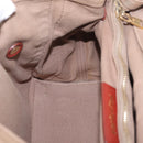 Saint Laurent Muse To Hand Bag Leather Brown Gold Tone 229680 Auth am13115A-21
