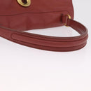 Saint Laurent Muse To Hand Bag Leather Brown Gold Tone 229680 Auth am13115A-7
