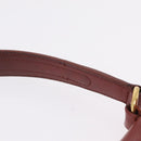 Saint Laurent Muse To Hand Bag Leather Brown Gold Tone 229680 Auth am13115A-9