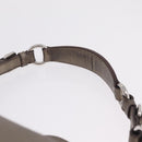 PRADA Shoulder Bag Leather Gold Silver Auth am13129V-8
