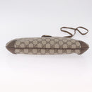 GUCCI GG Supreme Web Sherry Line Shoulder Bag PVC Brown 904 02 026 Auth am13133A-10