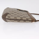 GUCCI GG Supreme Web Sherry Line Shoulder Bag PVC Brown 904 02 026 Auth am13133A-4