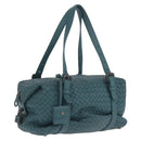 Bottega Veneta INTRECCIATO Hand Bag Leather Green Auth am13135V-1
