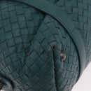 Bottega Veneta INTRECCIATO Hand Bag Leather Green Auth am13135V-10