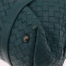 Bottega Veneta INTRECCIATO Hand Bag Leather Green Auth am13135V-13