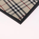 BURBERRY Nova Check Day Planner Cover Canvas Beige Auth am13141V-10
