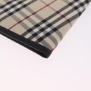 BURBERRY Nova Check Day Planner Cover Canvas Beige Auth am13141V-11