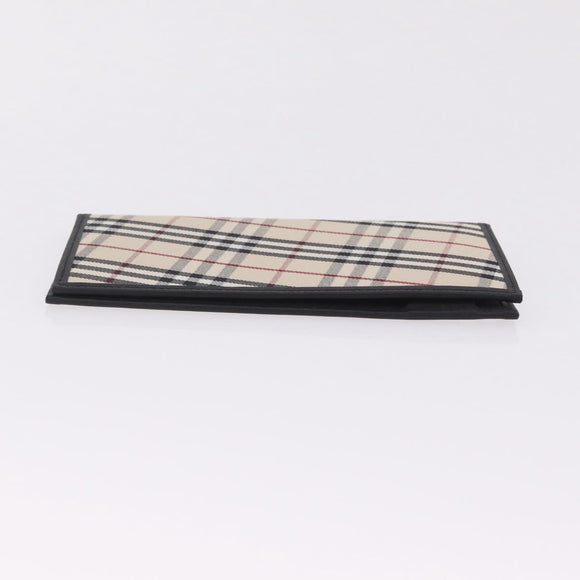 BURBERRY Nova Check Day Planner Cover Canvas Beige Auth am13141V