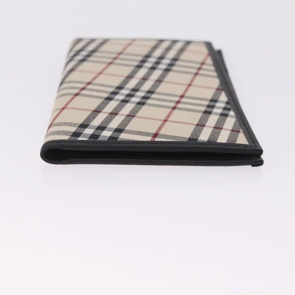 BURBERRY Nova Check Day Planner Cover Canvas Beige Auth am13141V