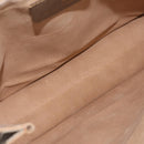GUCCI GG Supreme Clutch Bag PVC Beige 89 01 029 Auth am13143-15