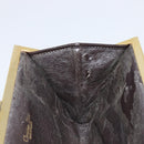Christian Dior Trotter Canvas Clutch Bag Brown Gold Auth am13145-15