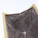Christian Dior Trotter Canvas Clutch Bag Brown Gold Auth am13145-17