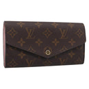 LOUIS VUITTON Monogram Portefeuille Sarah Wallet New model M61734 Auth am13148M-1