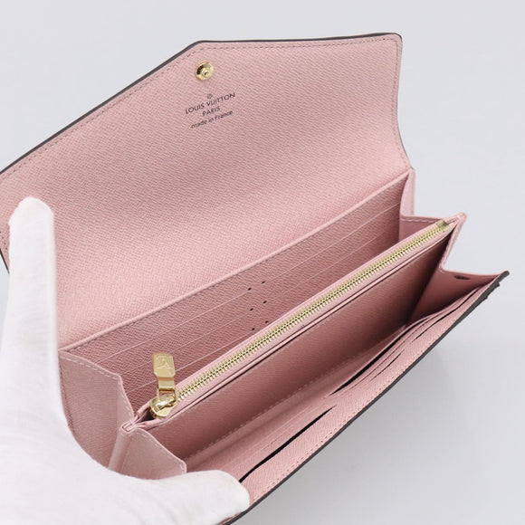 LOUIS VUITTON Monogram Portefeuille Sarah Wallet New model M61734 Auth am13148M