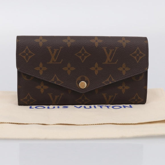 LOUIS VUITTON Monogram Portefeuille Sarah Wallet New model M61734 Auth am13148M