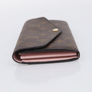 LOUIS VUITTON Monogram Portefeuille Sarah Wallet New model M61734 Auth am13148M-4