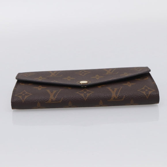 LOUIS VUITTON Monogram Portefeuille Sarah Wallet New model M61734 Auth am13148M