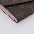 LOUIS VUITTON Monogram Portefeuille Sarah Wallet New model M61734 Auth am13148M-9
