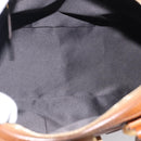 Saint Laurent Muse Hand Bag Leather Brown Gold 156465 Auth am13150V-19