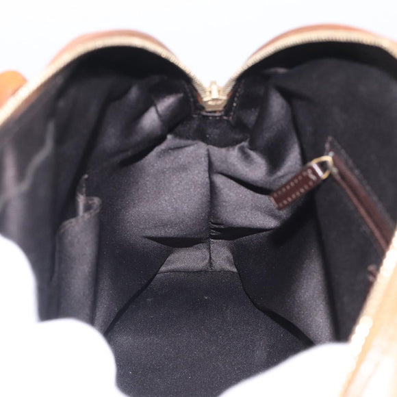 Saint Laurent Muse Hand Bag Leather Brown Gold 156465 Auth am13150V