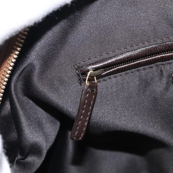 Saint Laurent Muse Hand Bag Leather Brown Gold 156465 Auth am13150V