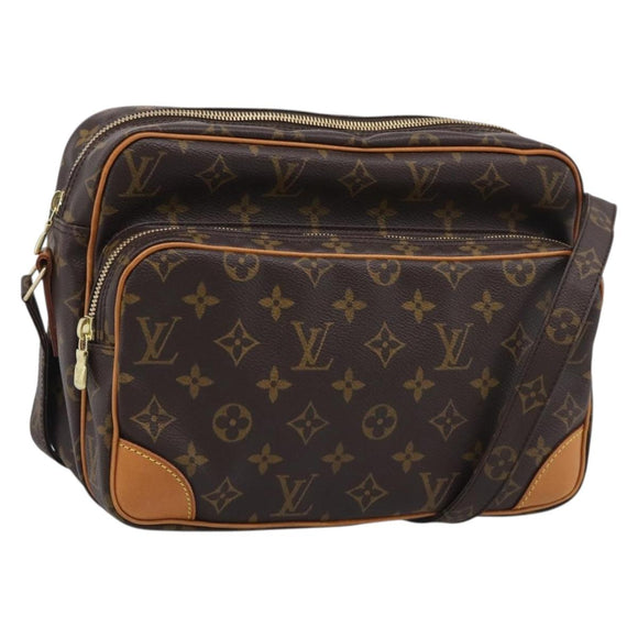 LOUIS VUITTON Monogram Nile Shoulder Bag M45244 LV Auth am13151V
