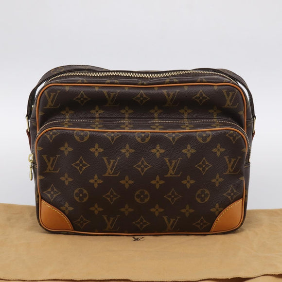 LOUIS VUITTON Monogram Nile Shoulder Bag M45244 LV Auth am13151V
