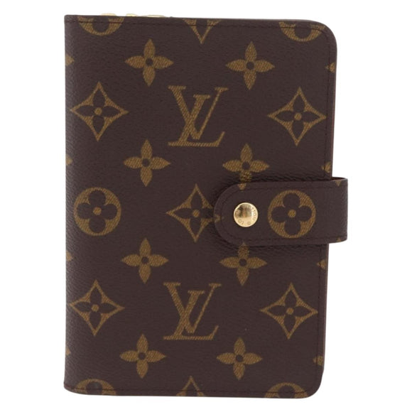 LOUIS VUITTON Monogram Porto Papie Zip Wallet M61207 LV Auth am13154A