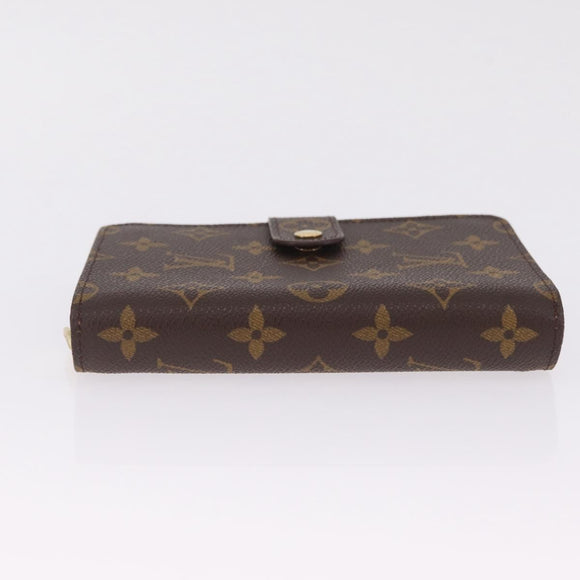 LOUIS VUITTON Monogram Porto Papie Zip Wallet M61207 LV Auth am13154A
